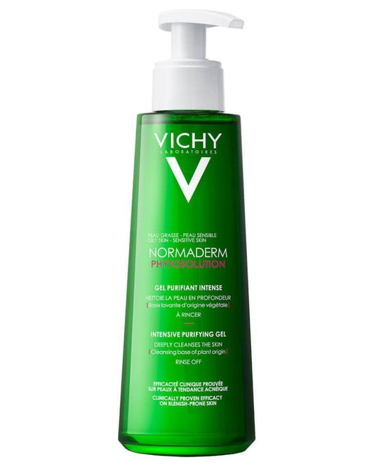 Vichy Normaderm Phytosolution Face Cleanser Gel for Oily/Acne Skin with Salicylic Acid 400ml