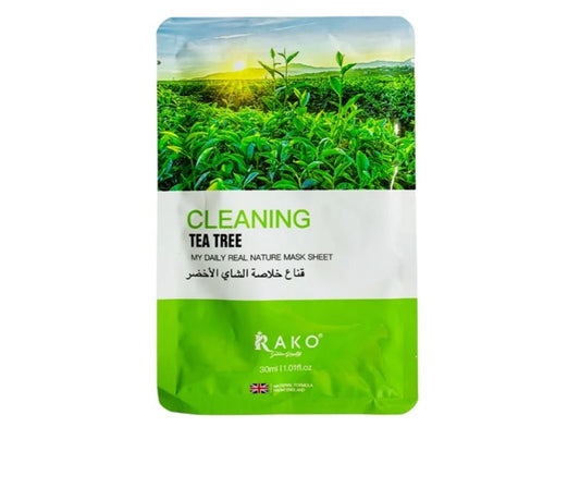 Tea Tree Face mask Cleaning