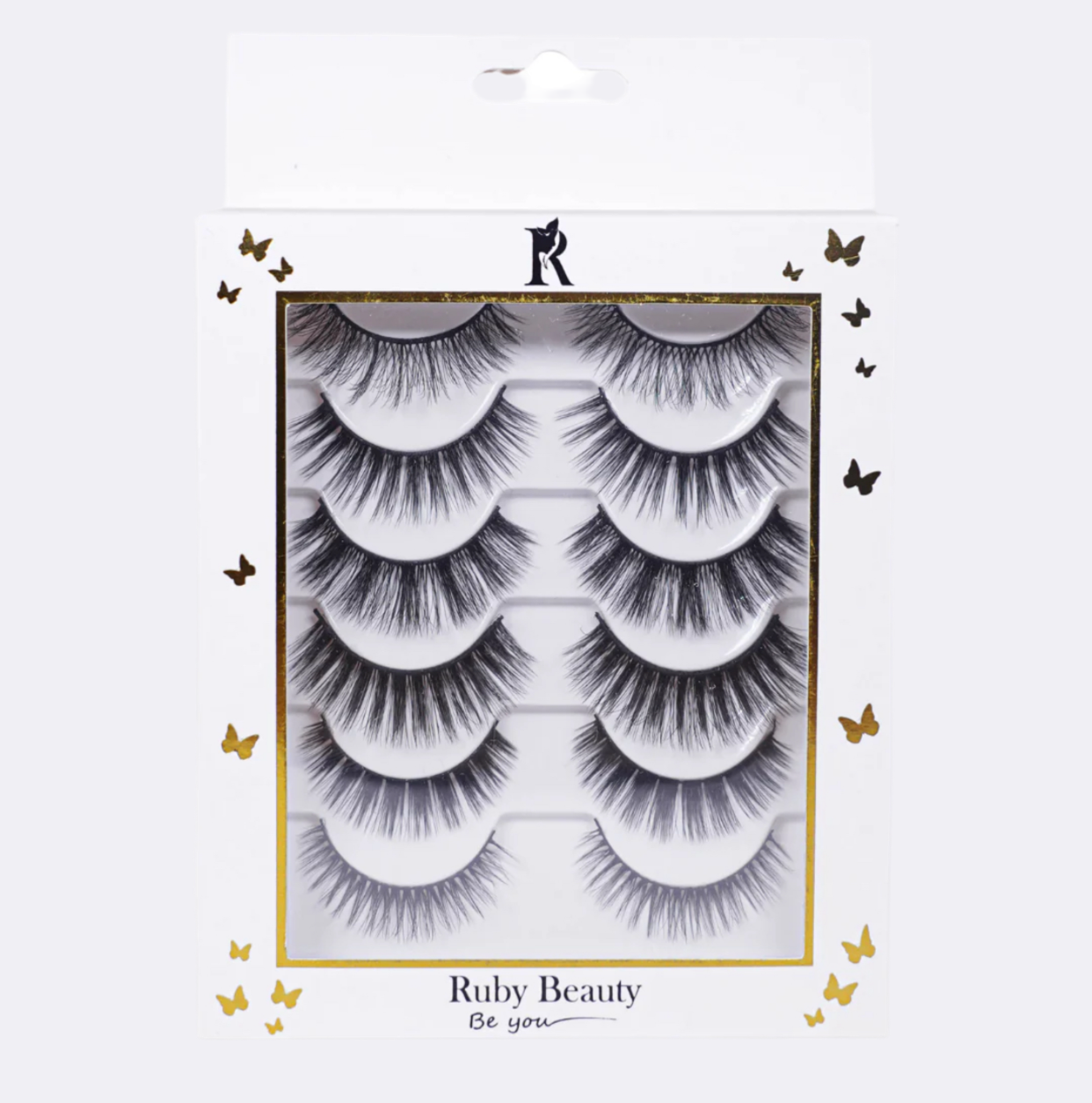 Ruby beauty 6 pairs lashes kit