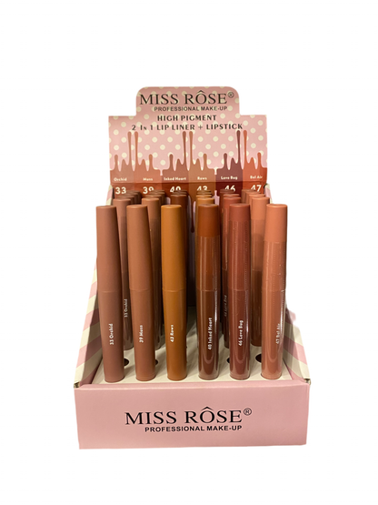 Miss Rose lipstic & lipliner