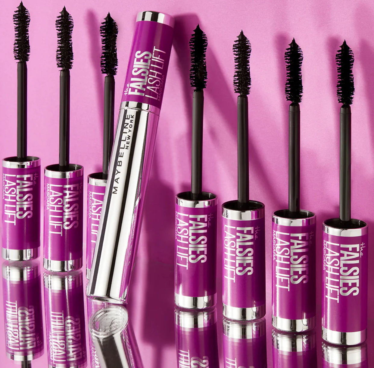 Maybelline The Falsies Lash Lift Washable Mascara Dramatic Length And Volume + False Eyelash Effect