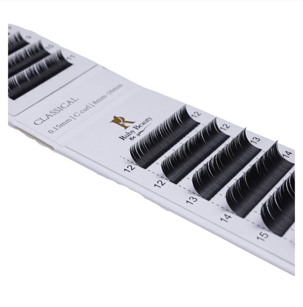 Ruby beauty Eyelash extensions 0.15MM C curl