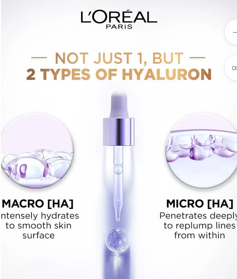 Hyaluron Expert Moisturiser and Anti-Aging Plumping Serum with Hyaluronic Acid