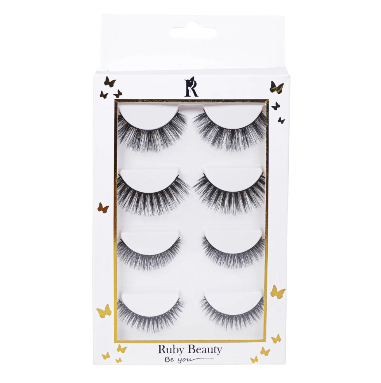 Ruby beauty 4 pairs lashes kit