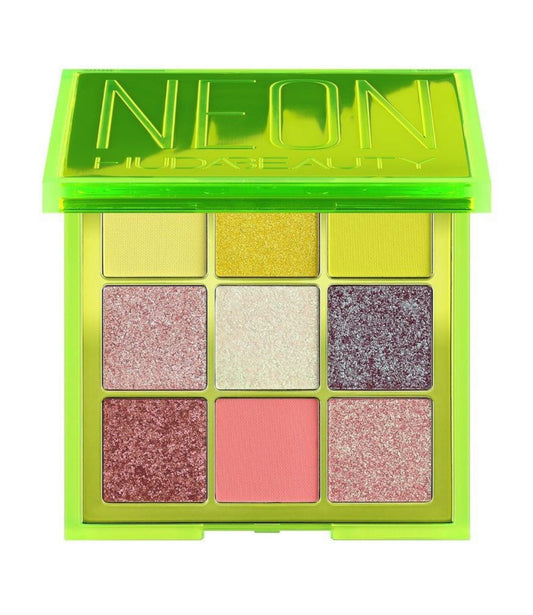 Huda Beauty Green Neon Eyeshadow Pallete