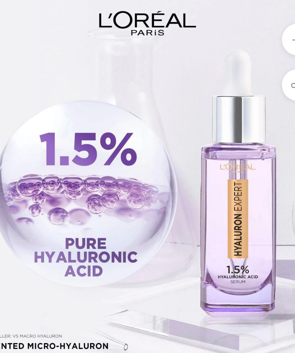 Hyaluron Expert Moisturiser and Anti-Aging Plumping Serum with Hyaluronic Acid