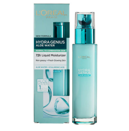 L'Oreal Paris Hydra Genius Waters Moisturizer Normal to Combination Skin 70 ML