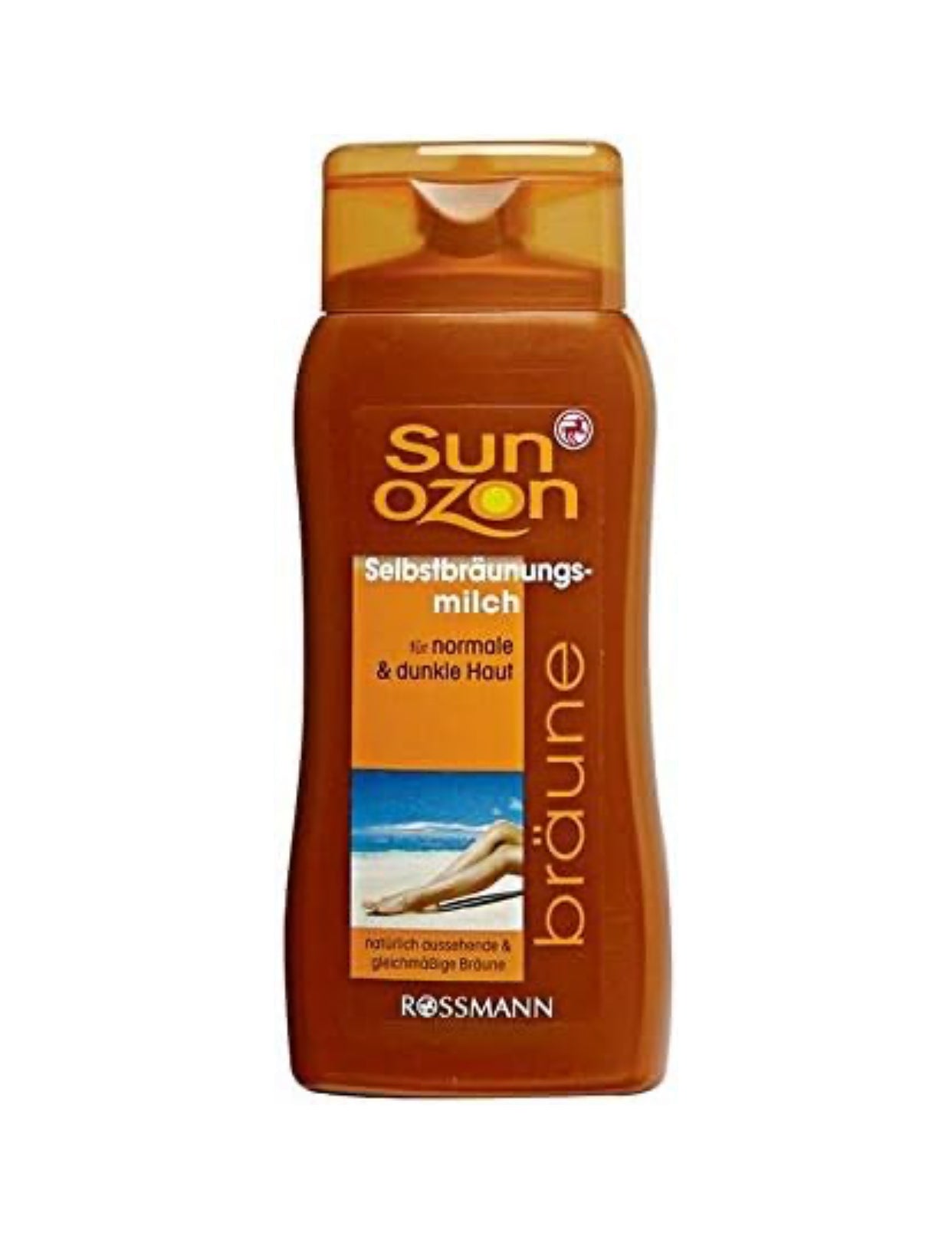 Sunozon tanning self-tanning milk, 200 ml