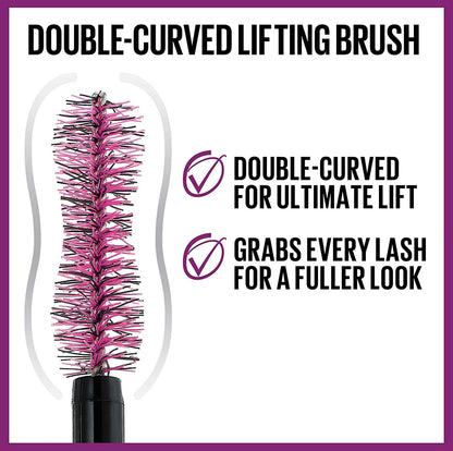 Maybelline The Falsies Lash Lift Washable Mascara Dramatic Length And Volume + False Eyelash Effect