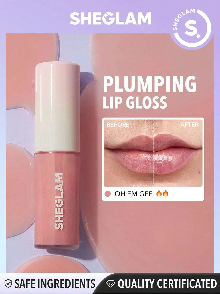 SHEGlam Hot Goss Plumping Lip Gloss - Oh Em Gee