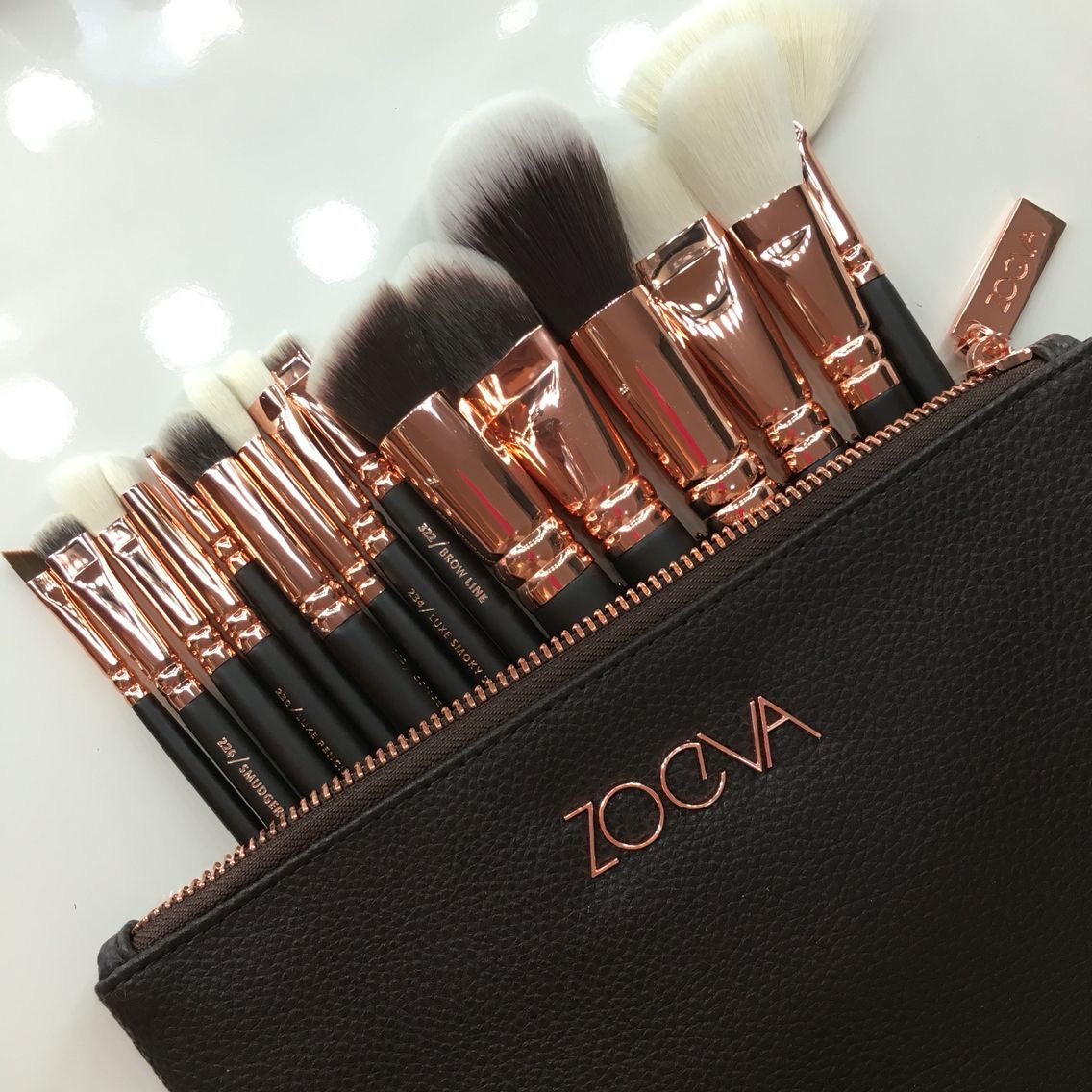 Zoeva Brushes set with Bag