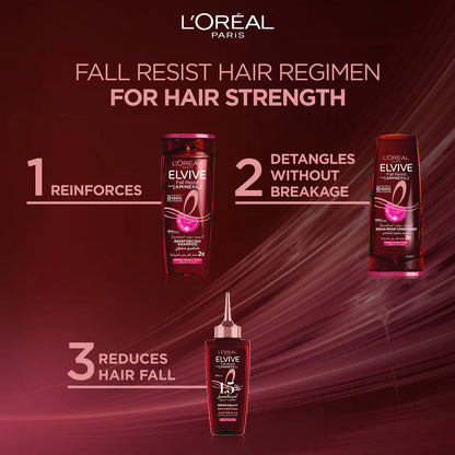 L’ORÉAL PARIS ELVIVE FALL RESIST ANTI HAIR-FALL SHAMPOO WITH AMINEXIL