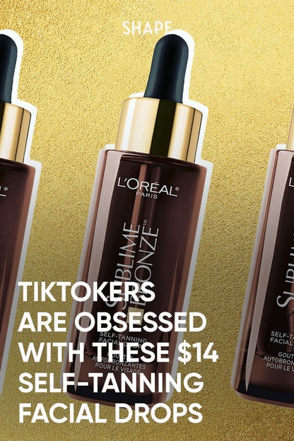 Loreal SELF-TANNING FACIAL DROPS, FRAGRANCE-FREE