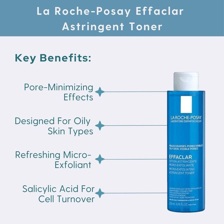 LaRoche-Posay Effaclar Astringent Toner For Oily Skin 200ml