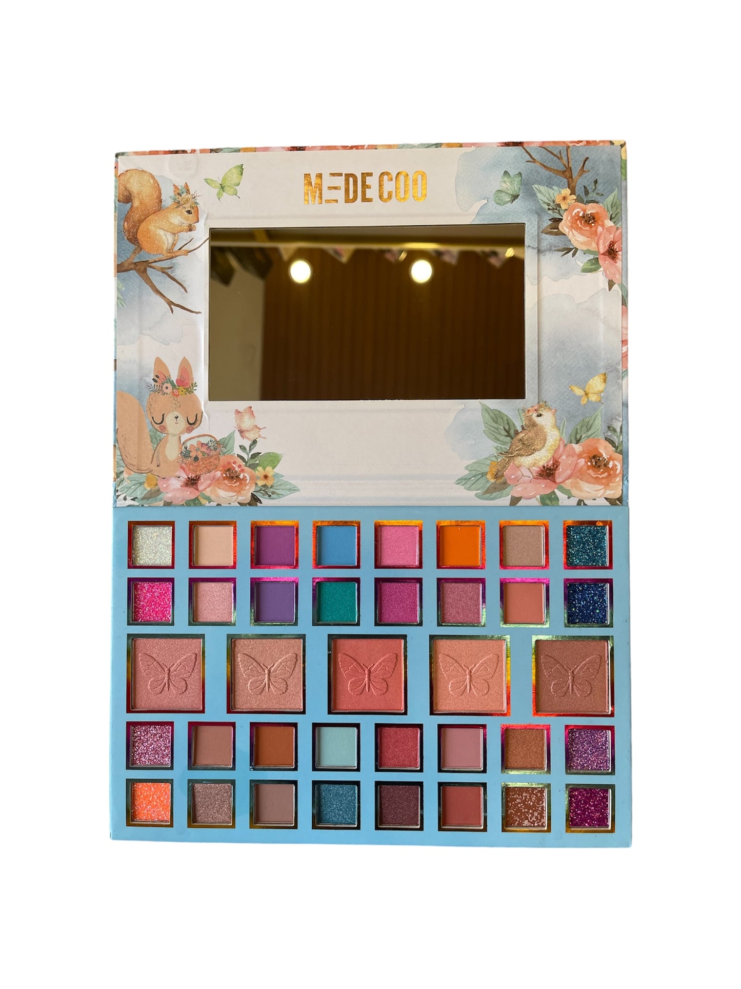 Medecoo Pallete eyeshadow & highliter 37 color