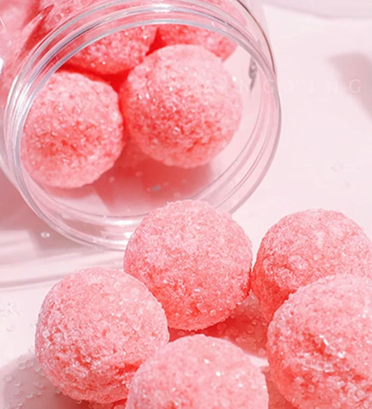 Baby Powder Body scrub Balls